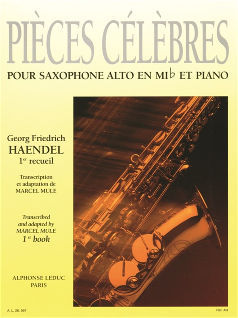 Georg Friedrich Handel: Pieces celebres Vol.1